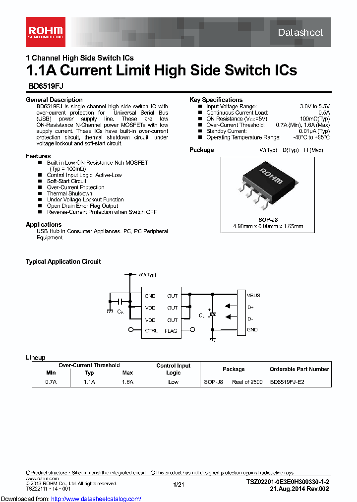 BD6519FJ-E2_8961467.PDF Datasheet