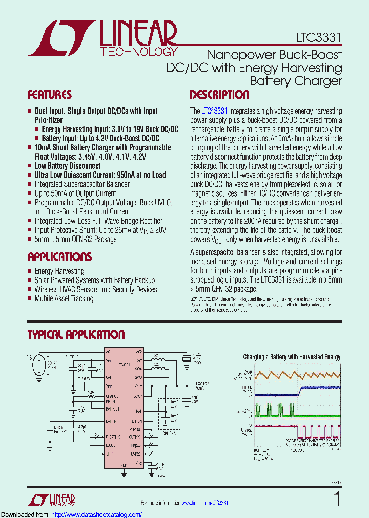 LTC3331EUHPBF_8963314.PDF Datasheet