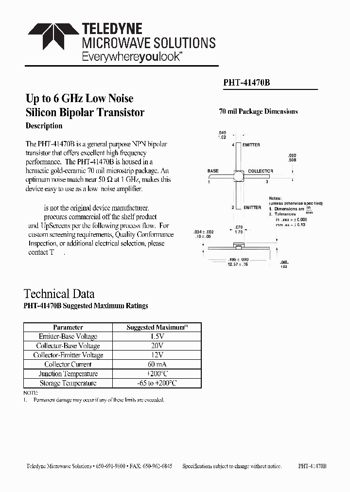 PHT41470B_8963977.PDF Datasheet