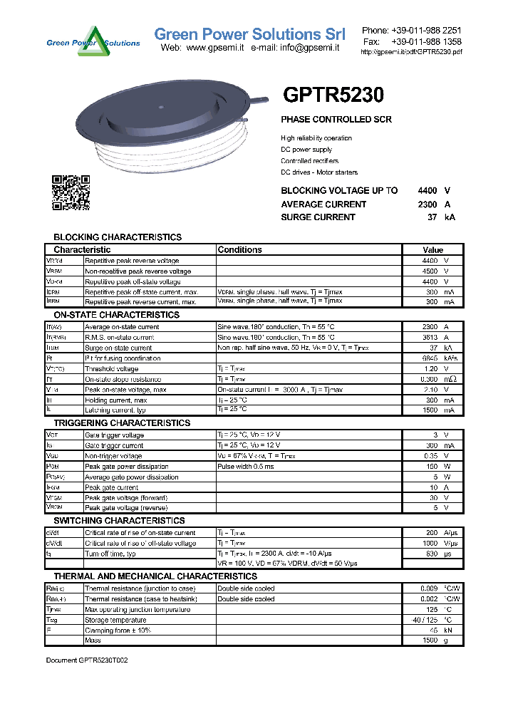 GPTR5230_8964442.PDF Datasheet