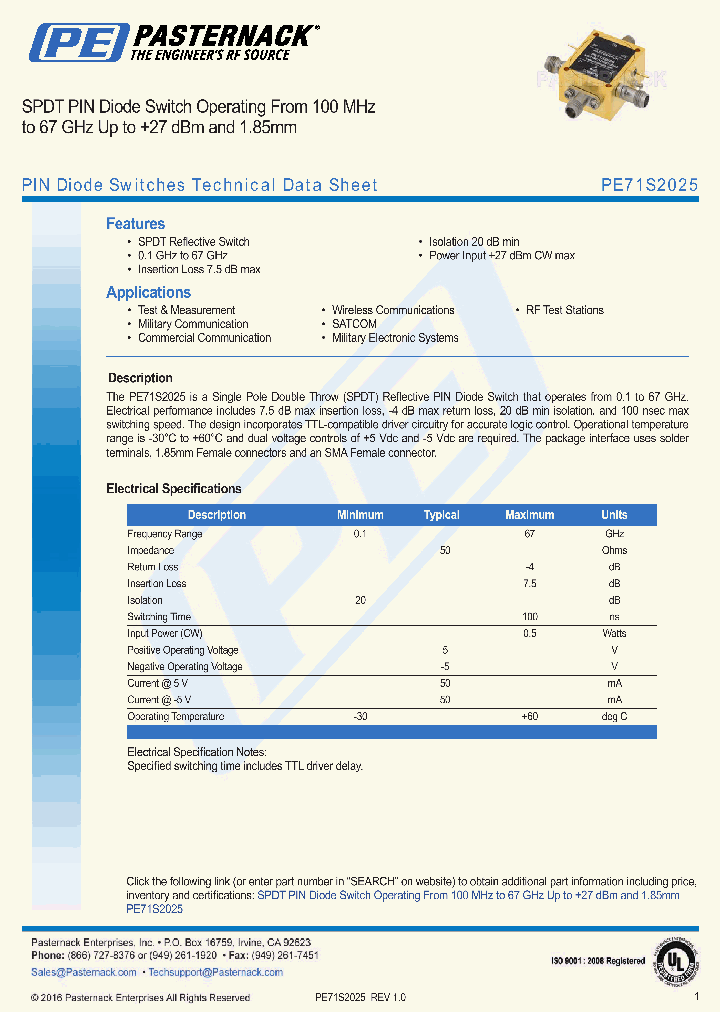 PE71S2025_8967191.PDF Datasheet