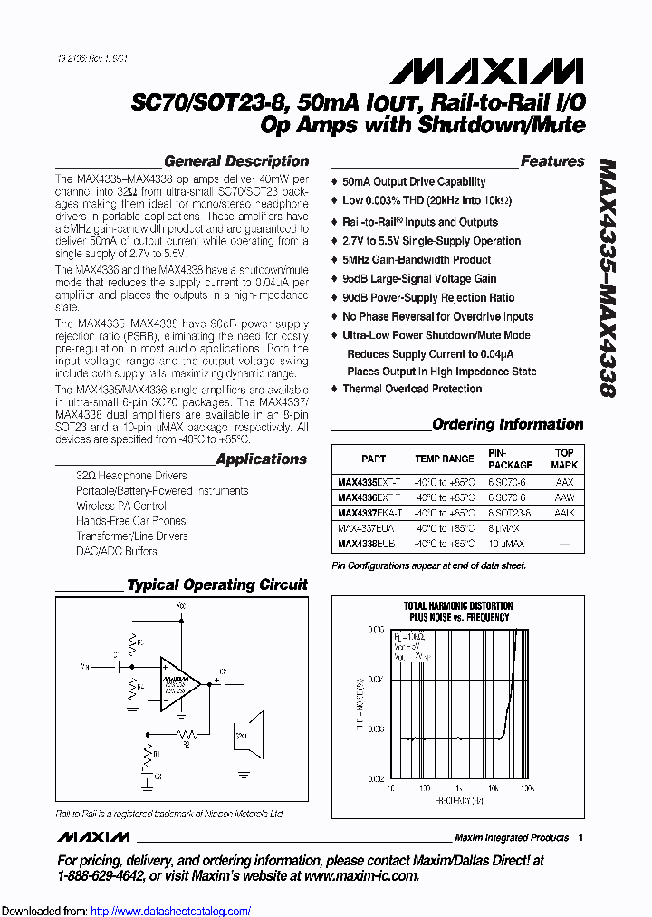 MAX4336EXTT_8971305.PDF Datasheet