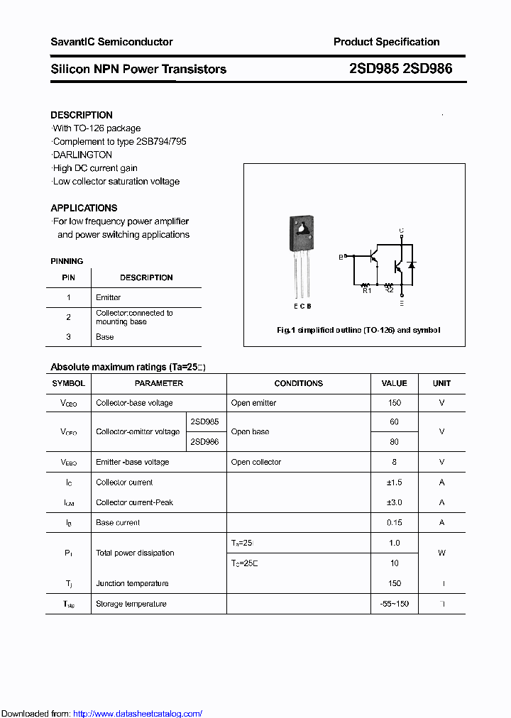 2SD985_8971472.PDF Datasheet