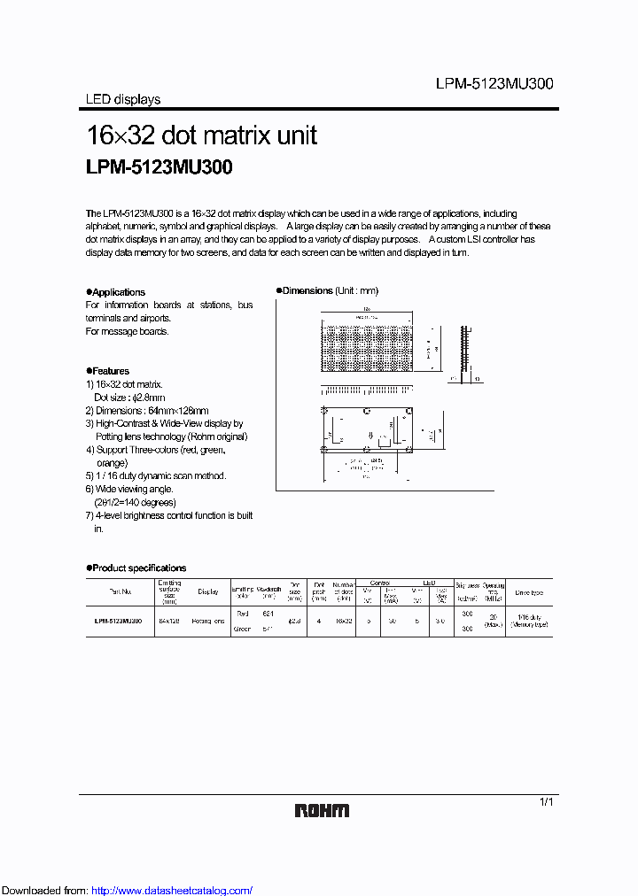 LPM-5123MU300_8972001.PDF Datasheet