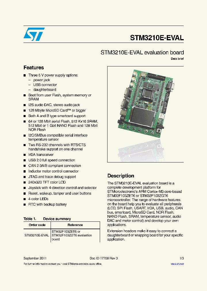 STM3210E-EVAL_8972436.PDF Datasheet