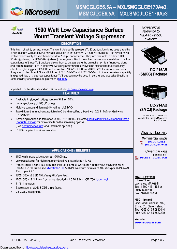 MASMCGLCE100A_8972439.PDF Datasheet