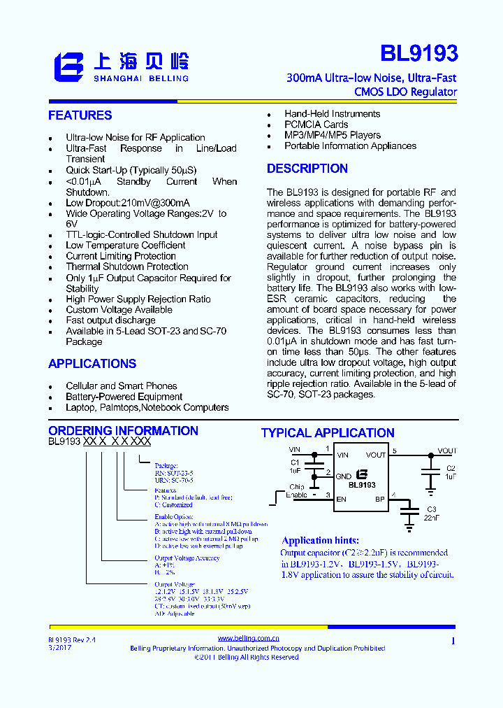 BL9193CTBCPRN_8974752.PDF Datasheet
