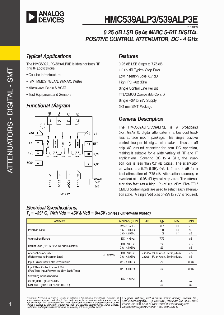 HMC539ALP3E_8974813.PDF Datasheet