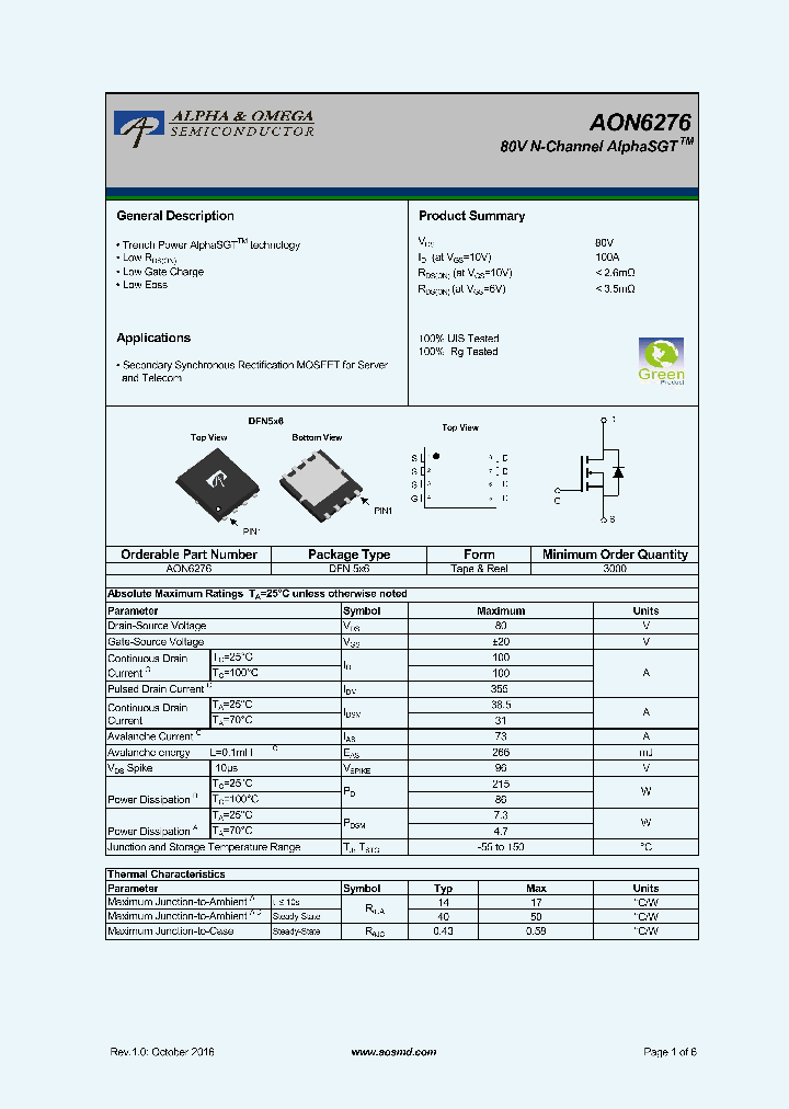 AON6276_8975948.PDF Datasheet