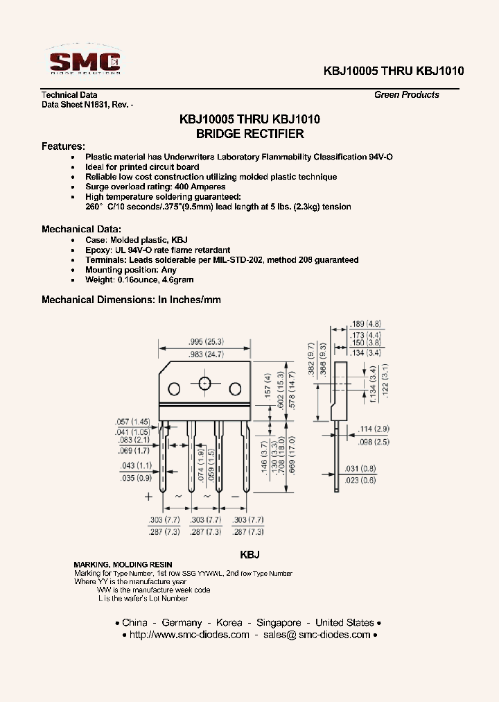 KBJ10005_8976219.PDF Datasheet