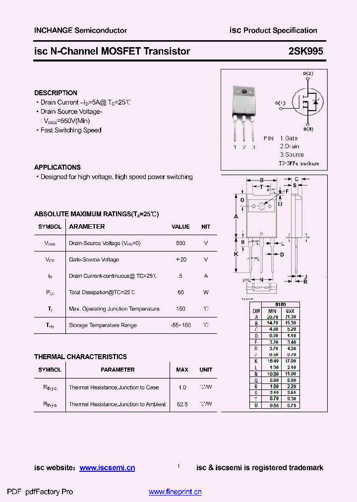 2SK995_8977812.PDF Datasheet