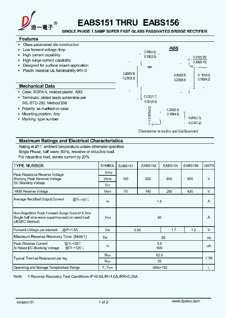 EABS151_8978378.PDF Datasheet