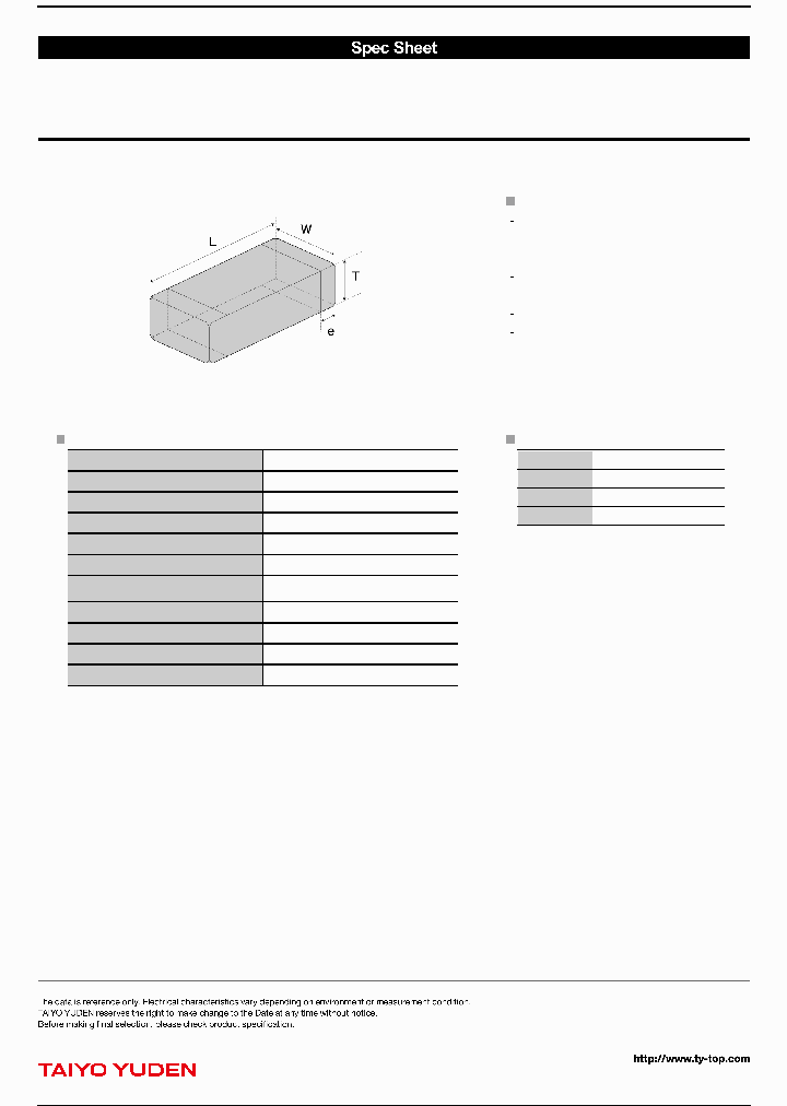 LMK325BJ226MMHP_8979730.PDF Datasheet