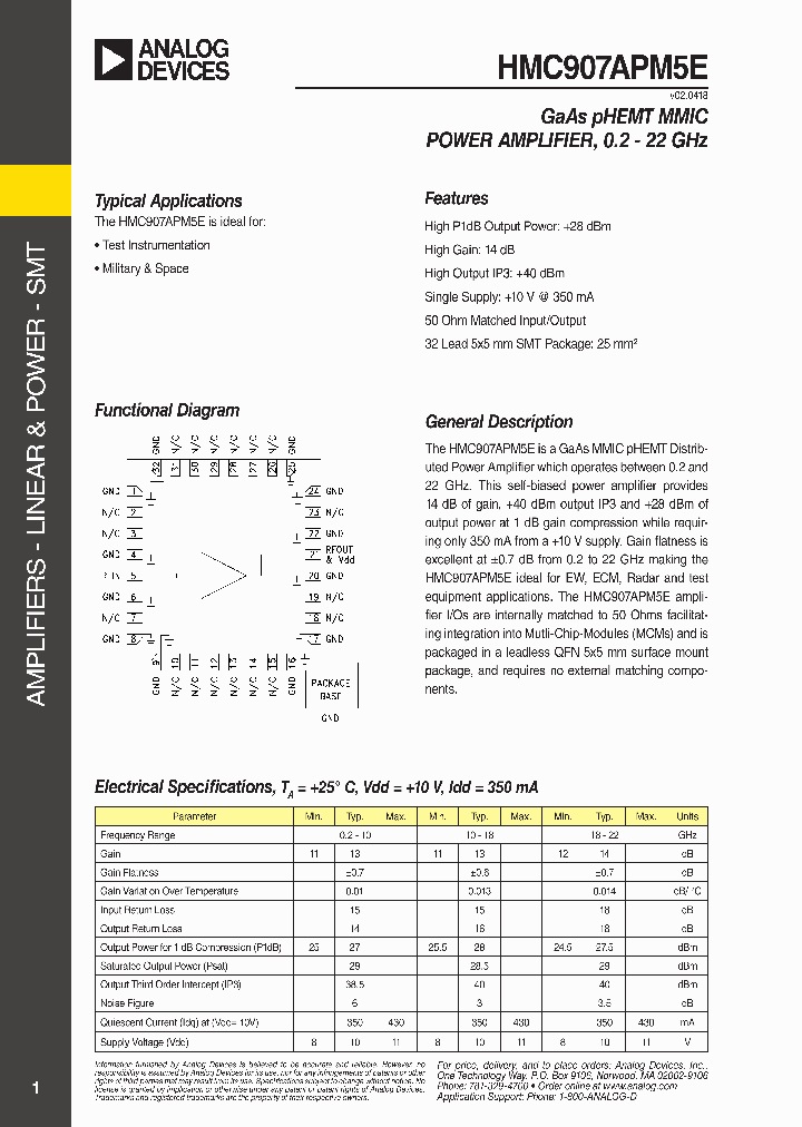 HMC907APM5ETR_8979893.PDF Datasheet
