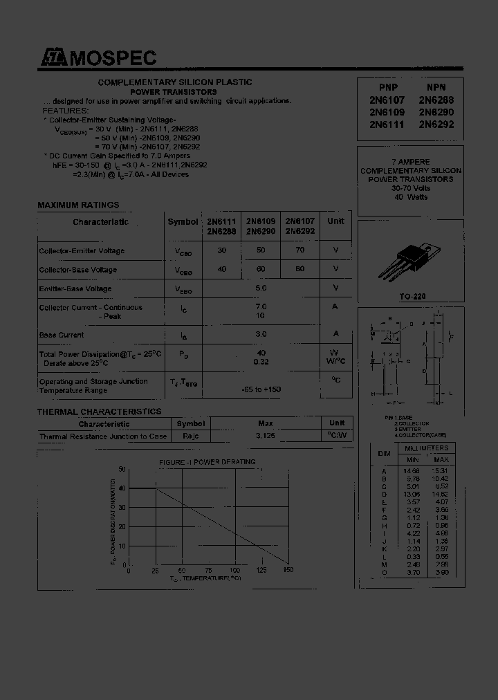 2N6292_8980208.PDF Datasheet