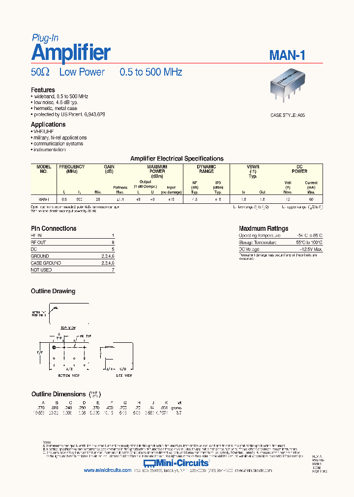 MAN-1_8981137.PDF Datasheet