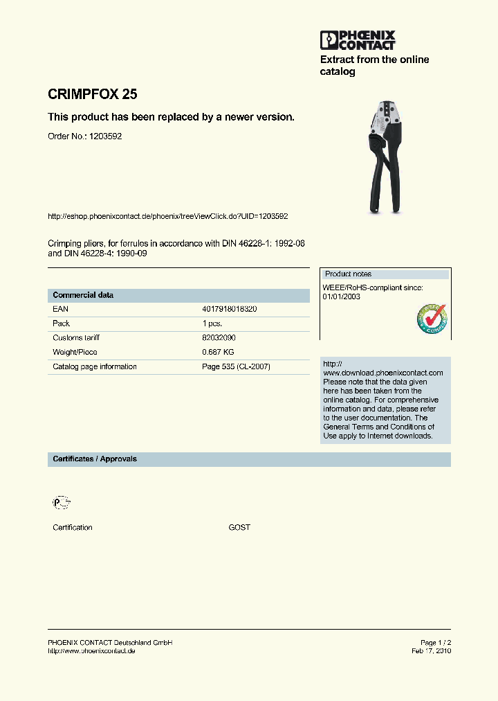 CRIMPFOX-25_8981406.PDF Datasheet