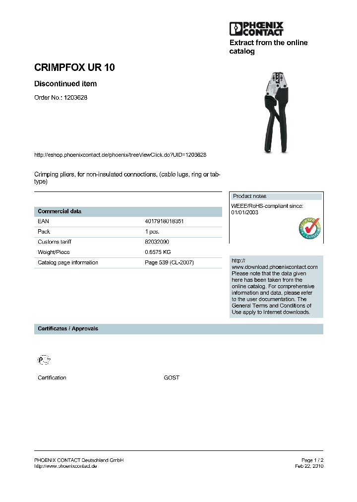 CRIMPFOX-UR-10_8981427.PDF Datasheet