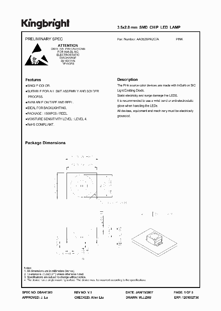 AA3528PR2CA_8981455.PDF Datasheet