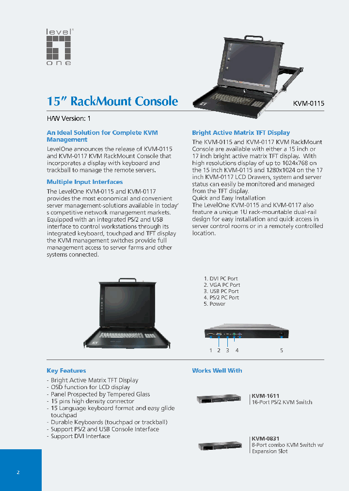 KVM-0115_8981703.PDF Datasheet