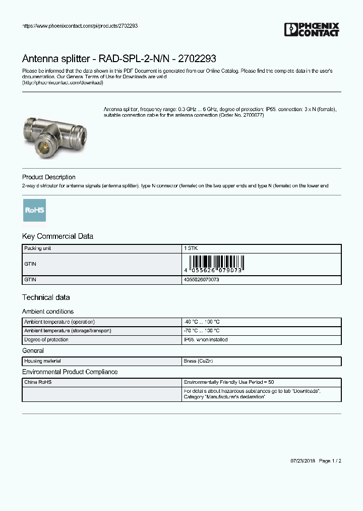 RAD-SPL-2-N_8982379.PDF Datasheet