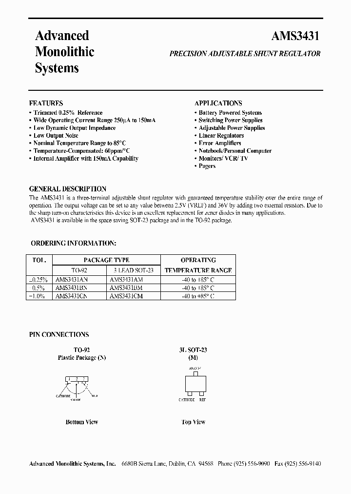 AMS3431A_8982958.PDF Datasheet