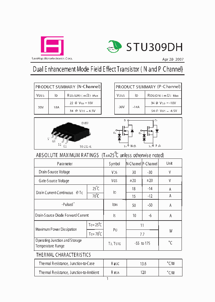 STU309DH_8982975.PDF Datasheet