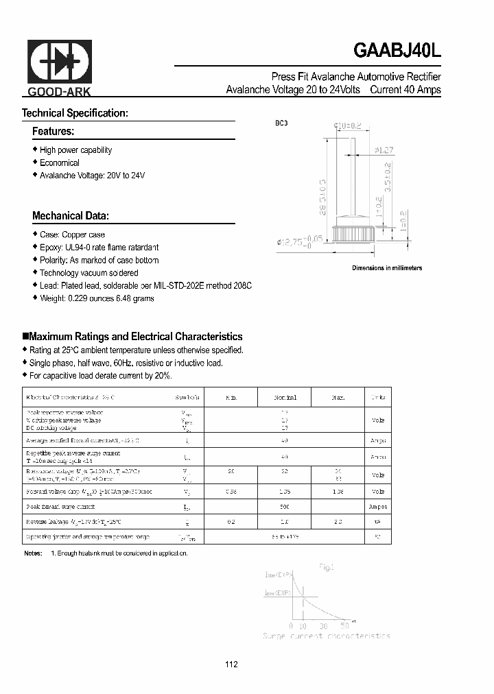 GAABJ40L_8983115.PDF Datasheet