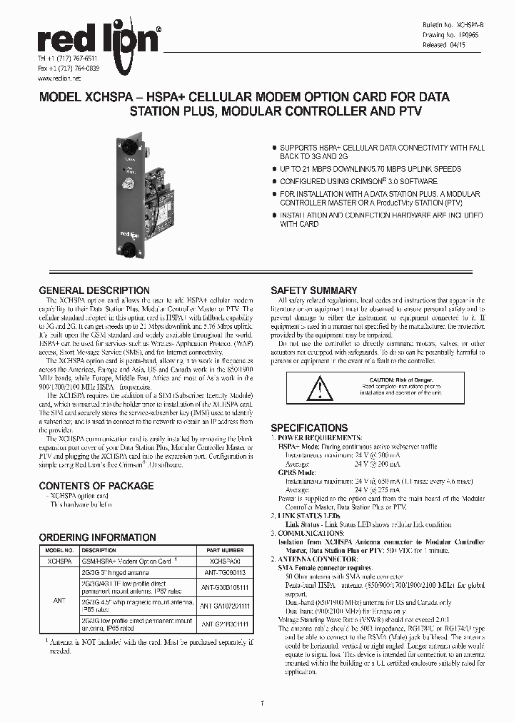 XCHSPA00_8984088.PDF Datasheet