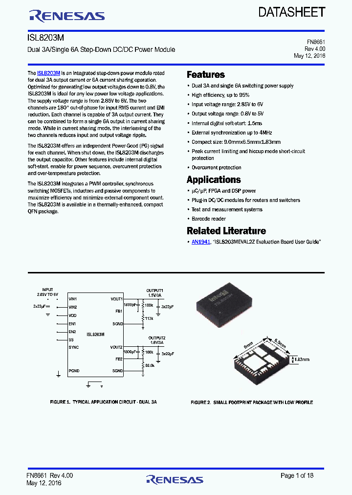 ISL8203M_8983919.PDF Datasheet