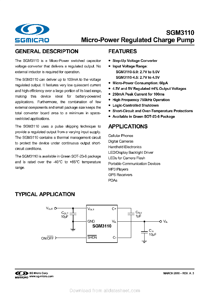 SGM3110_8984249.PDF Datasheet