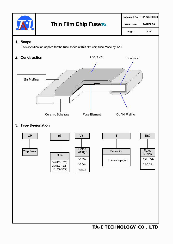 CP04V3TR50_8986246.PDF Datasheet