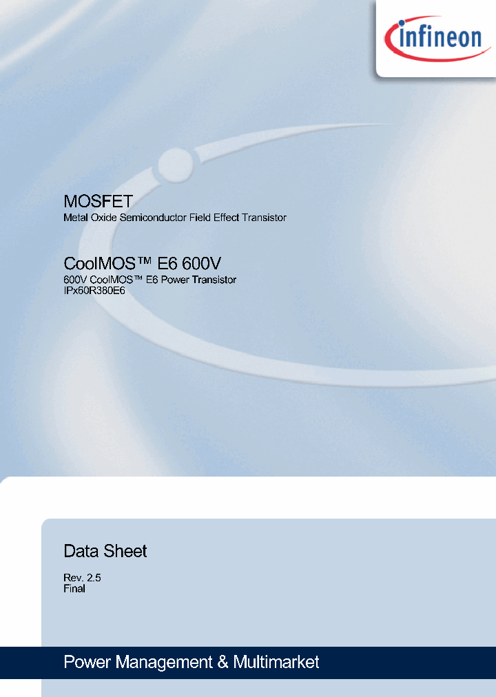IPD60R380E6_8986646.PDF Datasheet