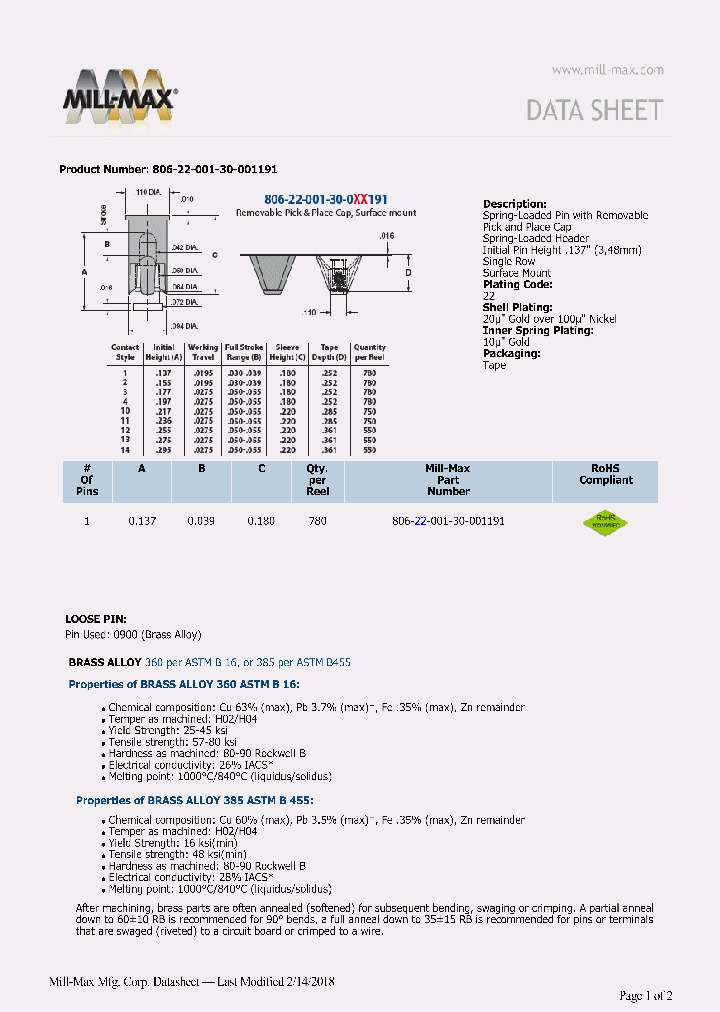 806-22-001-30-001191_8987325.PDF Datasheet
