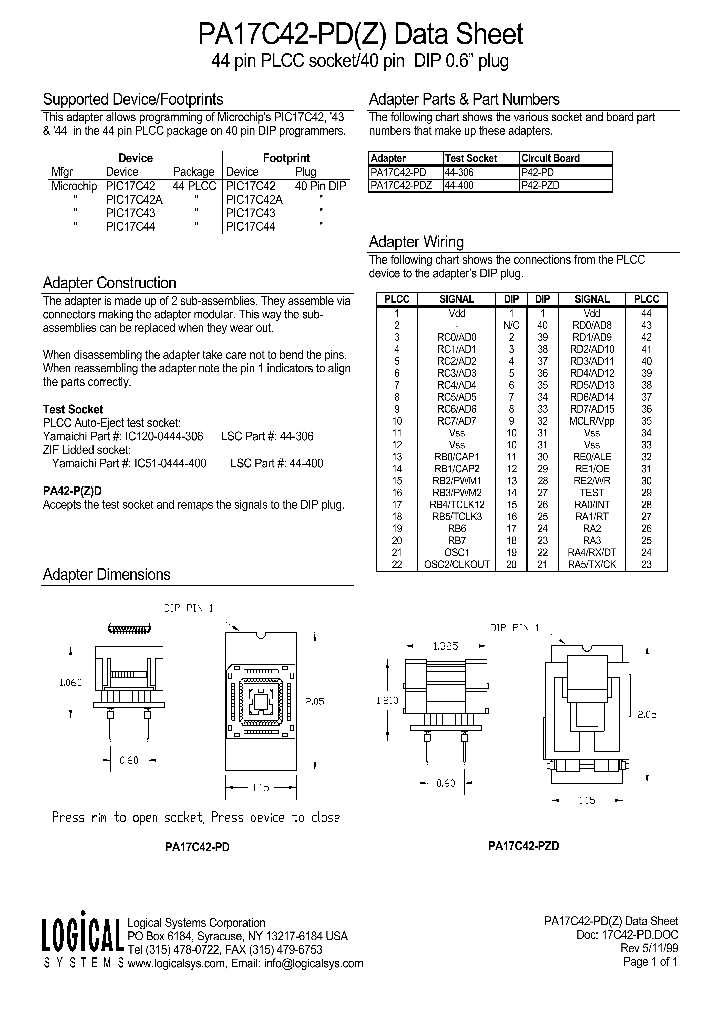 PA17C42-PD_8989464.PDF Datasheet