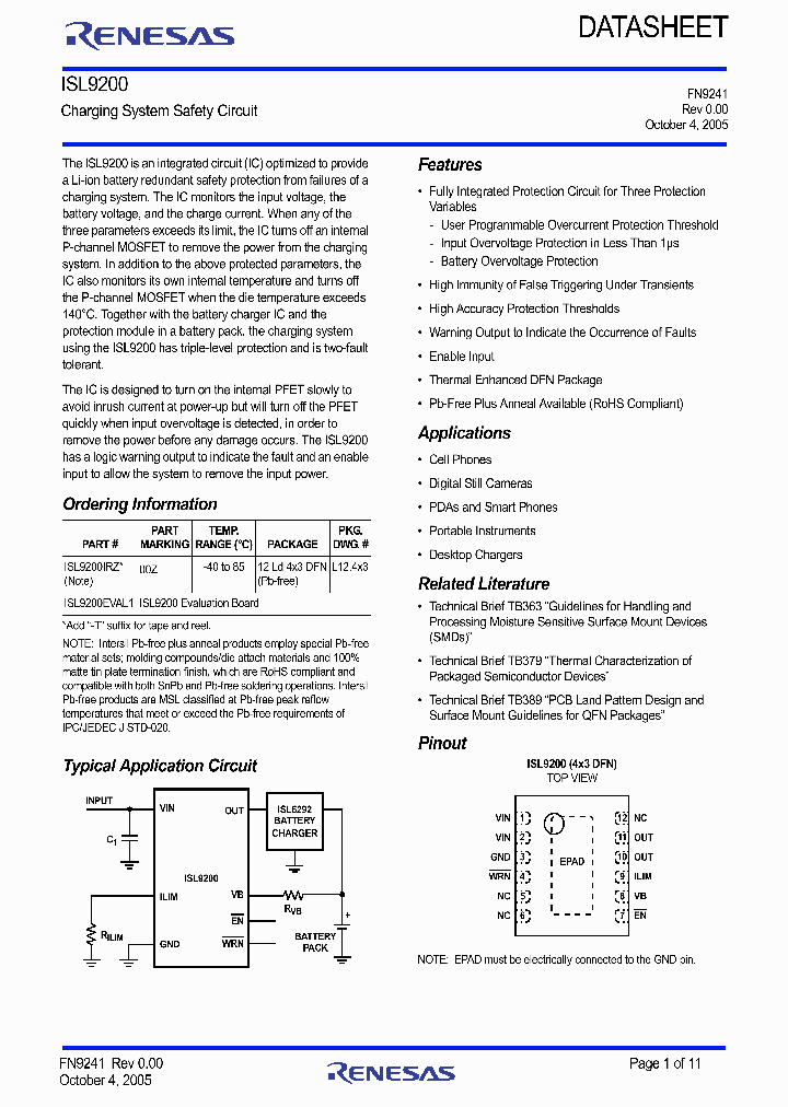 ISL9200_8990966.PDF Datasheet