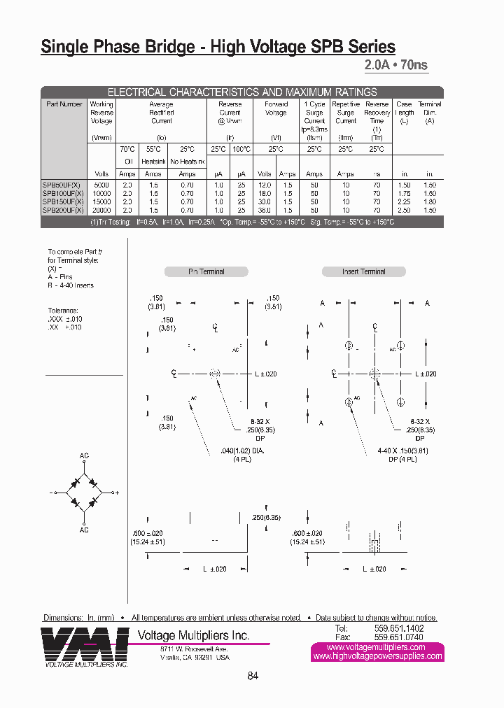 SPB100UFA_8992830.PDF Datasheet