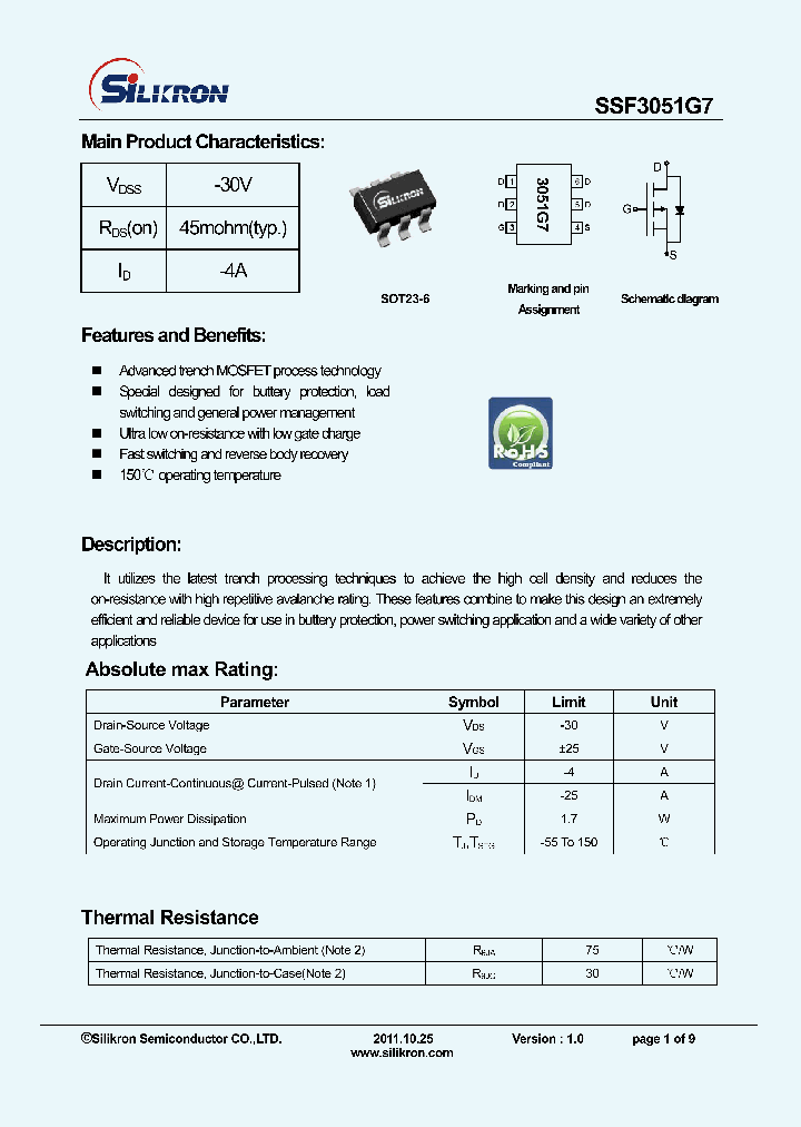 SSF3051G7_8993638.PDF Datasheet