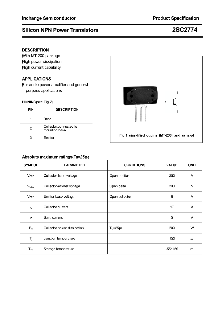 2SC2774_8996076.PDF Datasheet