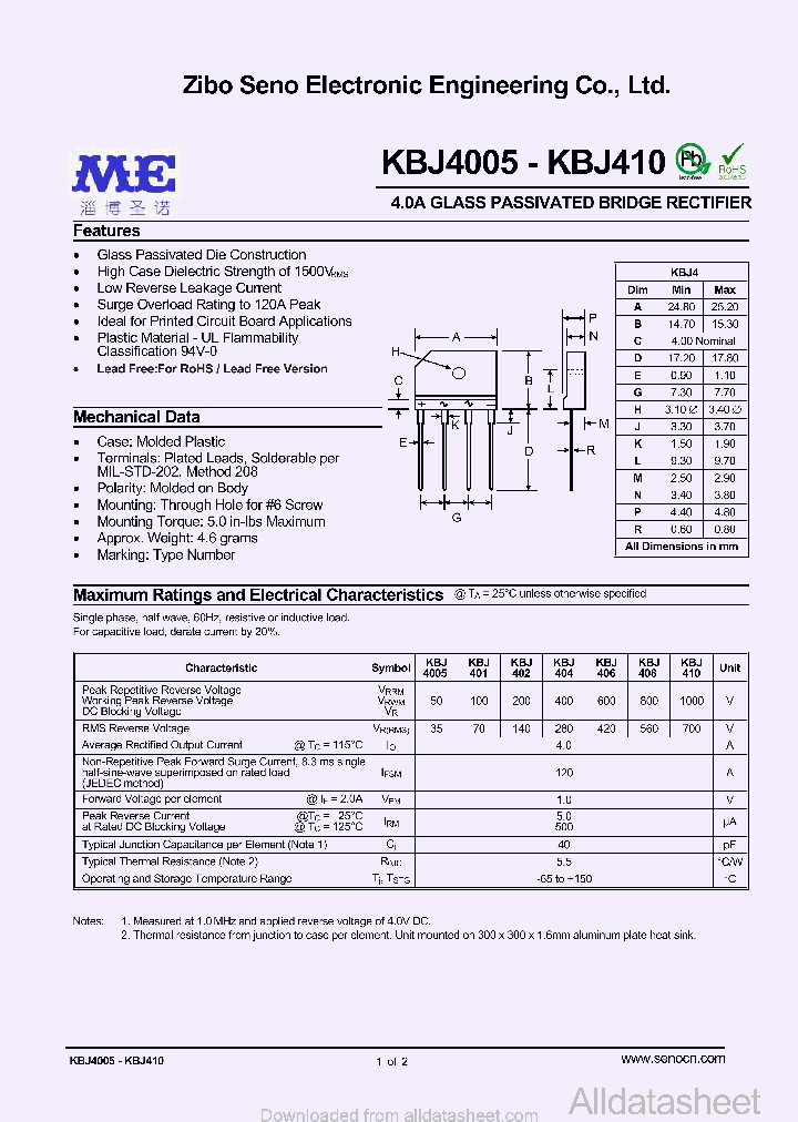 KBJ4005_8996292.PDF Datasheet