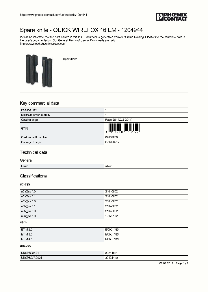 QUICK-WIREFOX-16-EM_8996740.PDF Datasheet