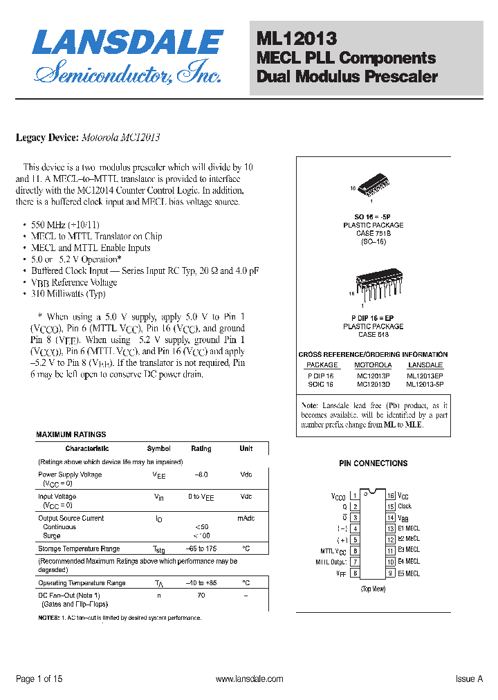 ML12013-08_8996964.PDF Datasheet