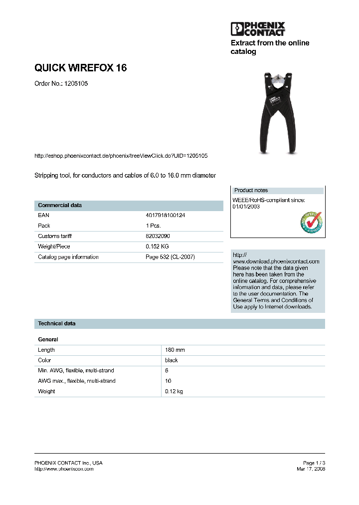QUICK-WIREFOX-16_8996739.PDF Datasheet