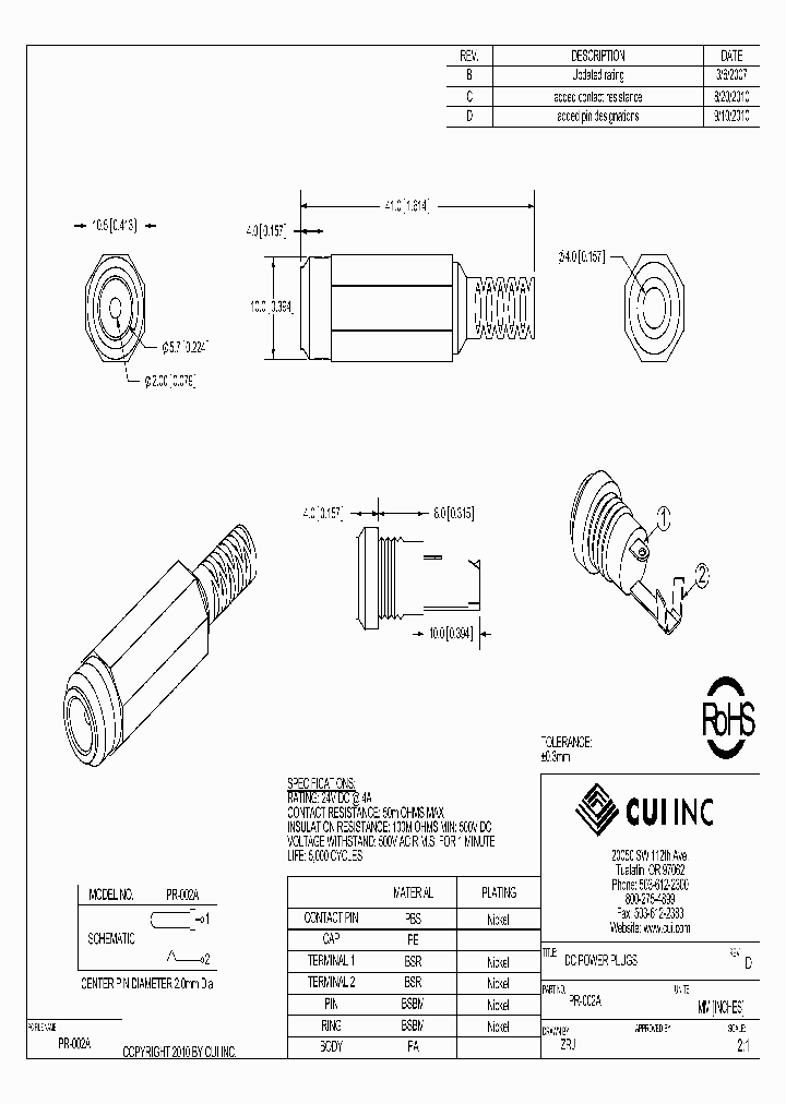 PR-002A_8997935.PDF Datasheet