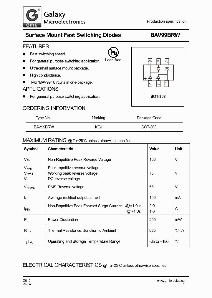 BAV99BRW_8998737.PDF Datasheet