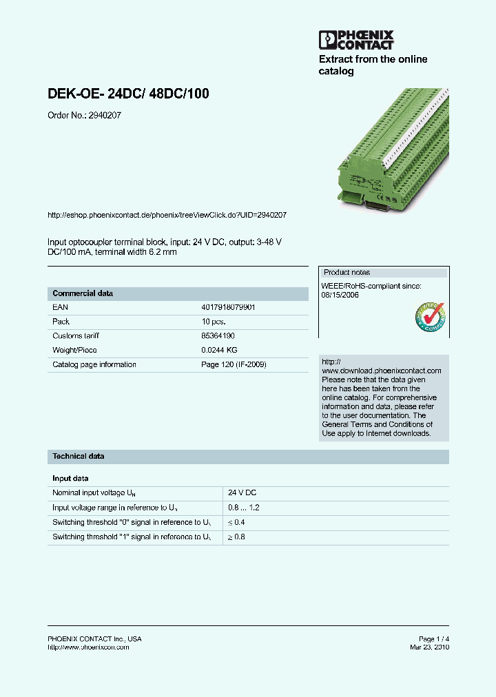 DEK-OE-24DC_9000148.PDF Datasheet