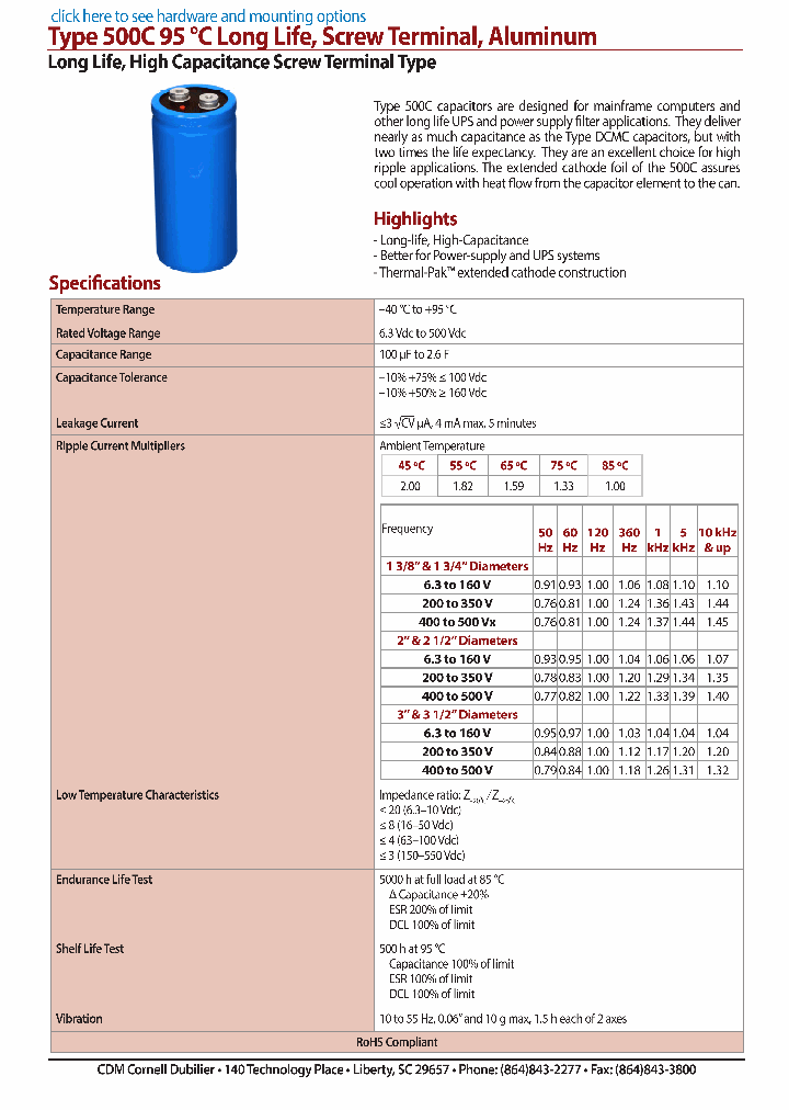 500C343U035EB2B_9000747.PDF Datasheet