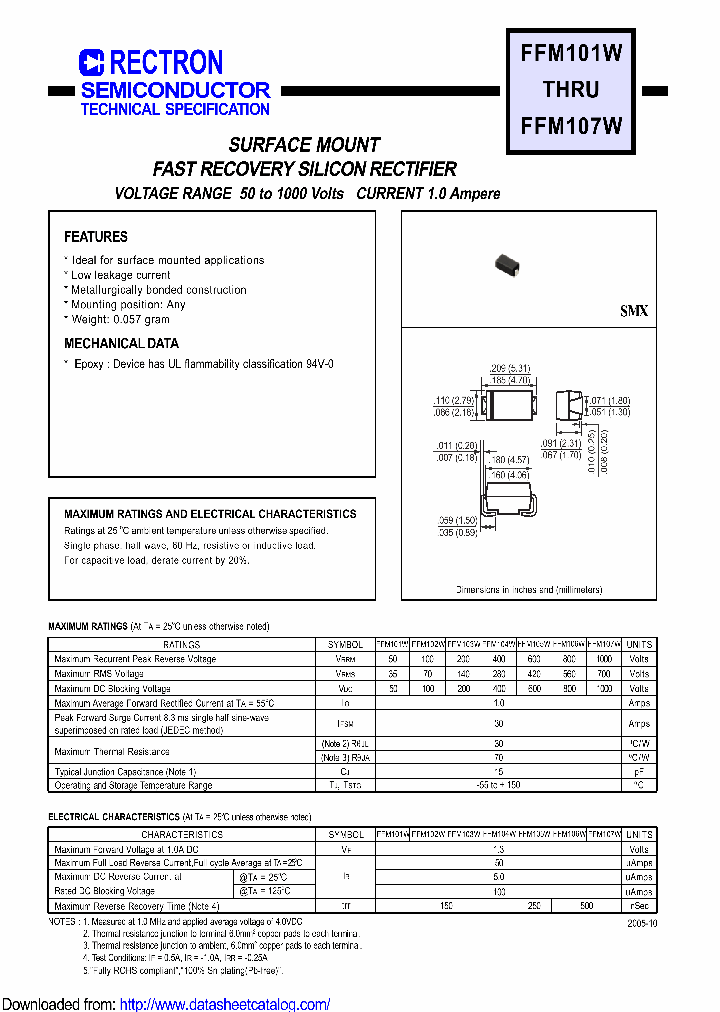 FFM101W_9001285.PDF Datasheet