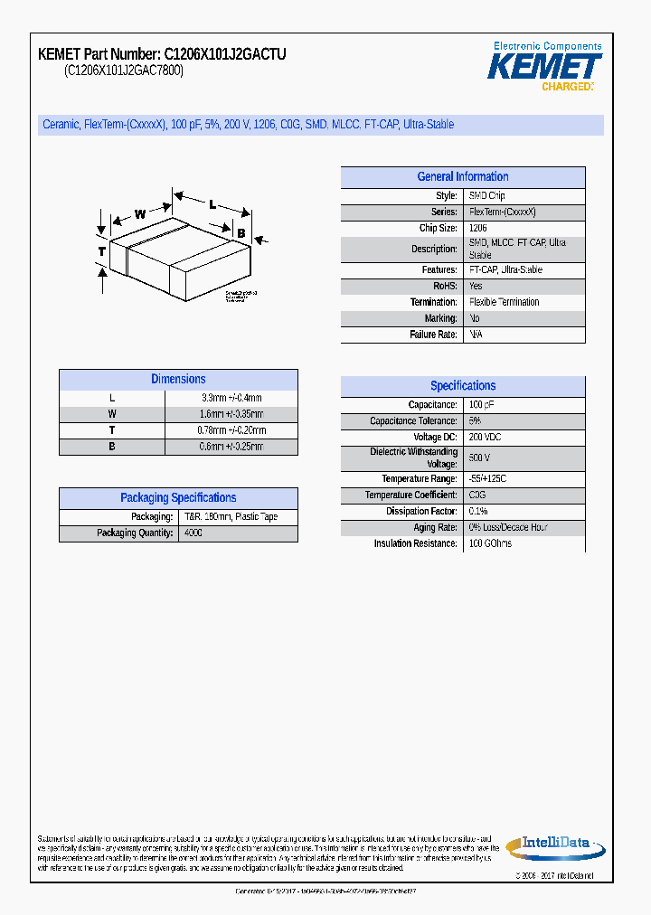 C1206X101J2GACTU_9002409.PDF Datasheet