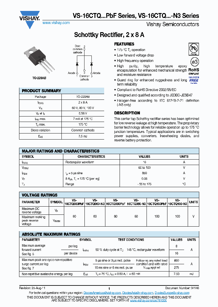 VS-16CTQ060PBF_9002533.PDF Datasheet